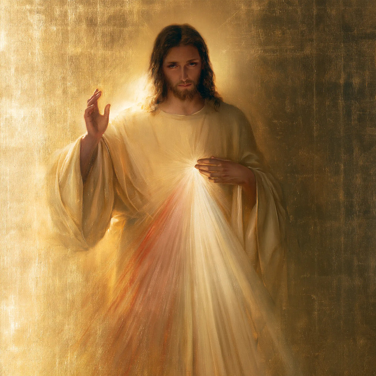 Jésus de la Miséricorde divine — Le Visage gardé par l’ombre