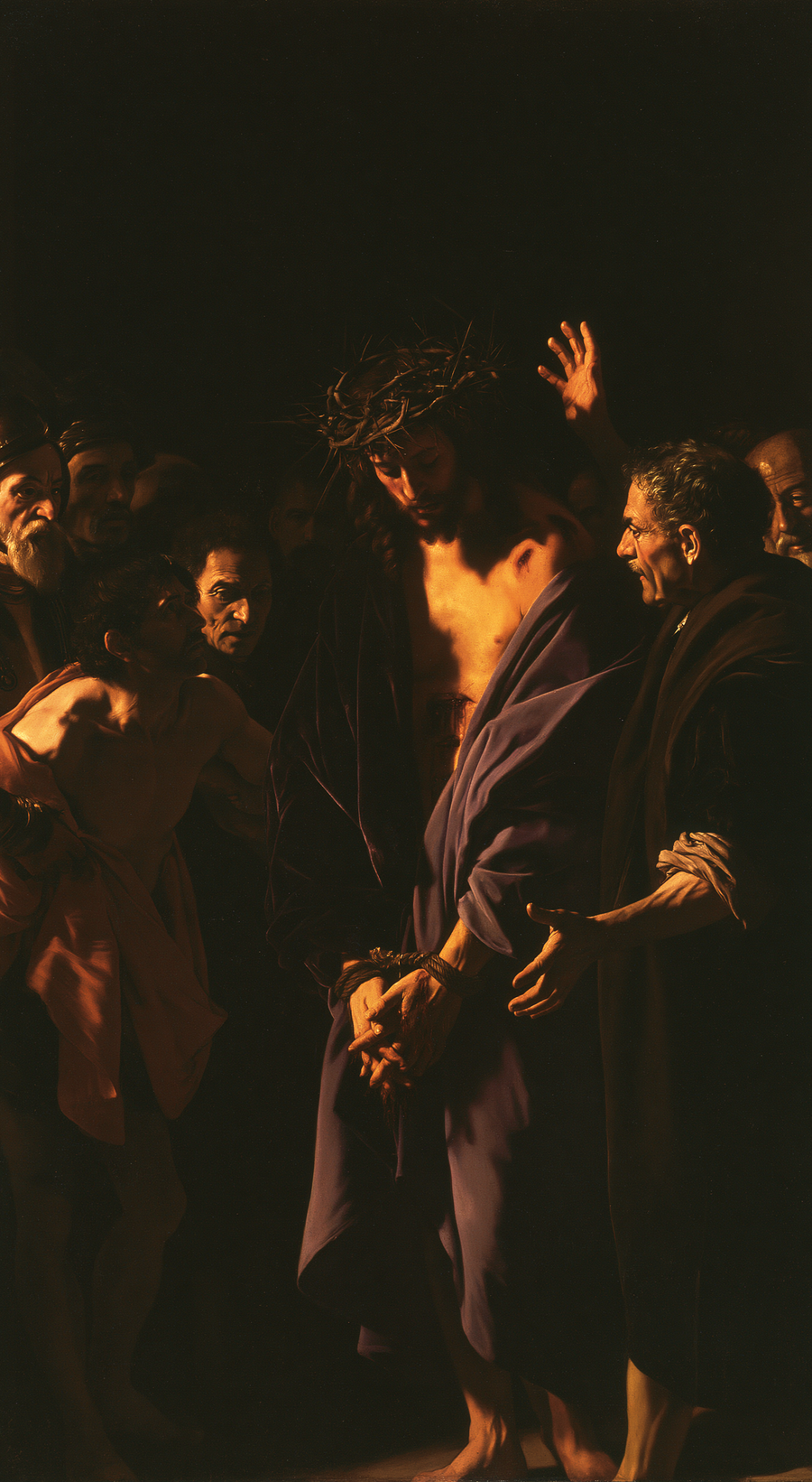 Ecce Homo — Caravage - ténébrisme · Portrait n° 5
