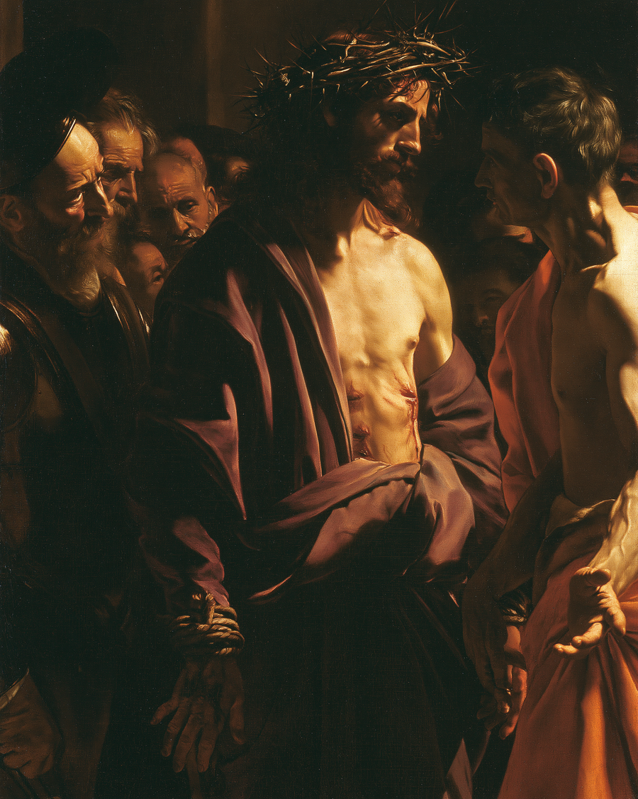 Ecce Homo — Caravage - ténébrisme · Portrait n° 19