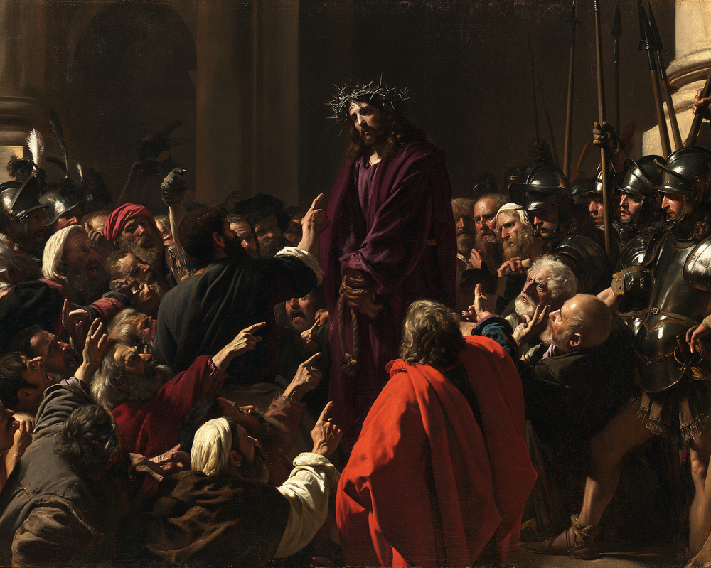 Ecce Homo — Explosion de mouvement · Paysage n° 7 — art chrétien