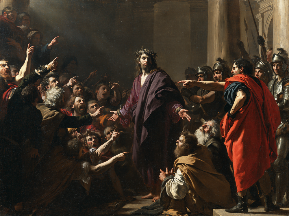 Ecce Homo — Explosion de mouvement · Paysage n° 10 — art chrétien