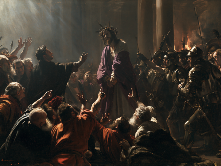 Ecce Homo — Explosion de mouvement · Paysage n° 12