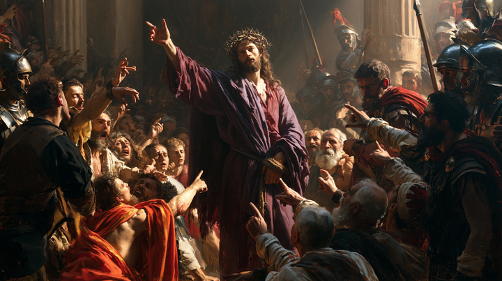 Ecce Homo — Explosion de mouvement · Paysage n° 17