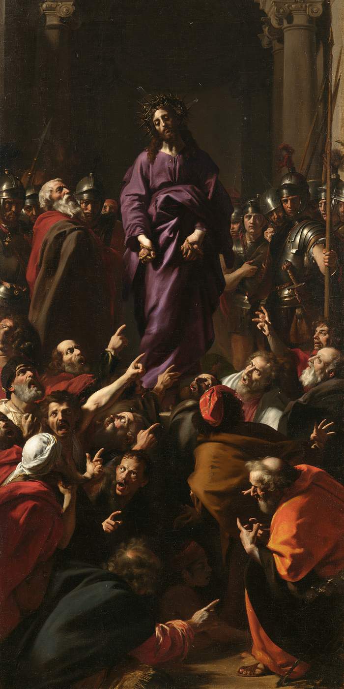 Ecce Homo — La Pourpre au-dessus des visages en pente
