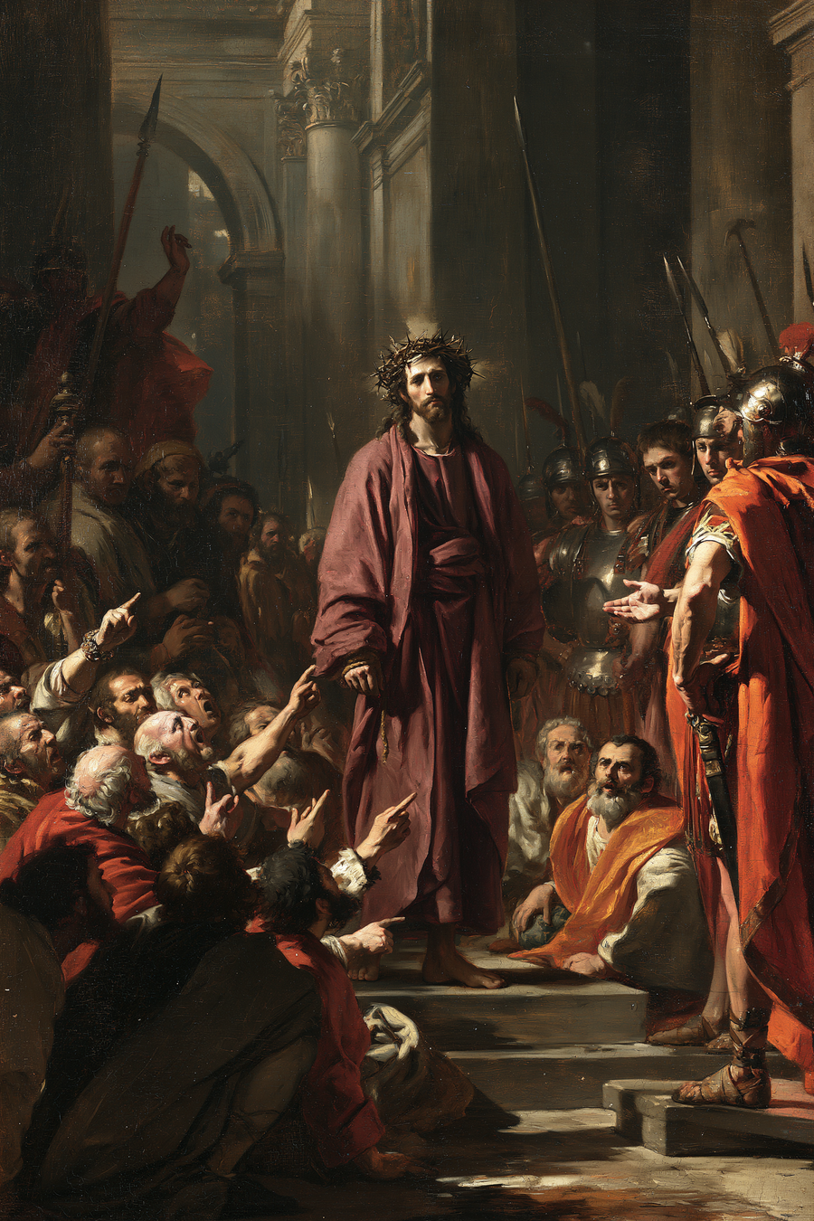 Ecce Homo — Explosion de mouvement · Portrait n° 14
