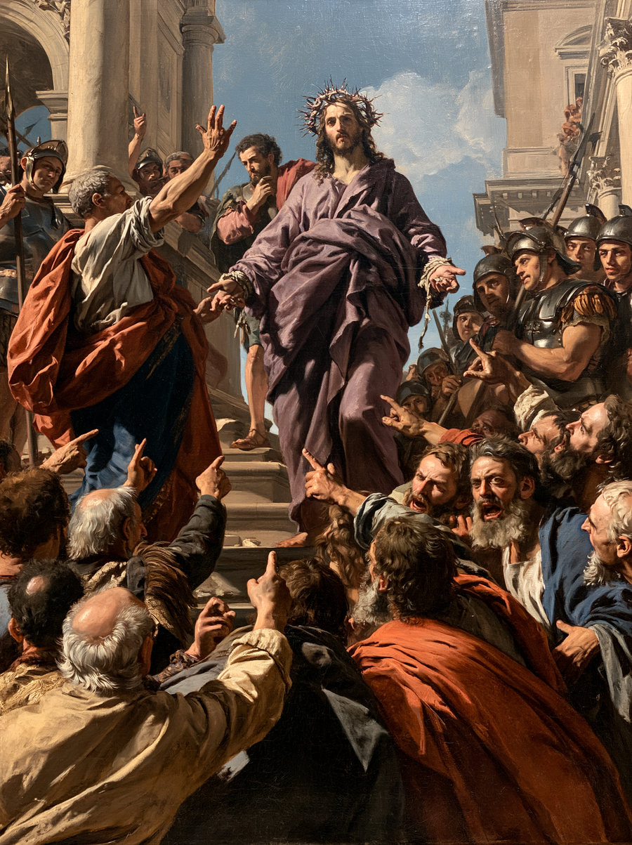 Ecce Homo — Explosion de mouvement · Portrait n° 18