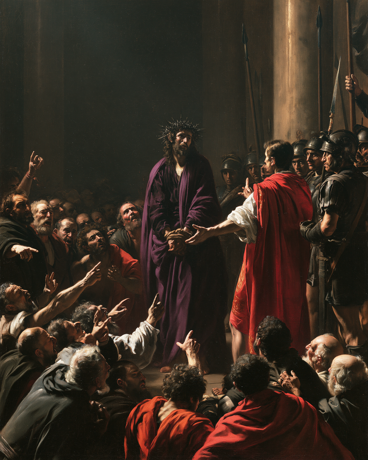 Ecce Homo — Explosion de mouvement · Portrait n° 21