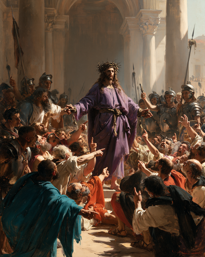 Ecce Homo — Explosion de mouvement · Portrait n° 22
