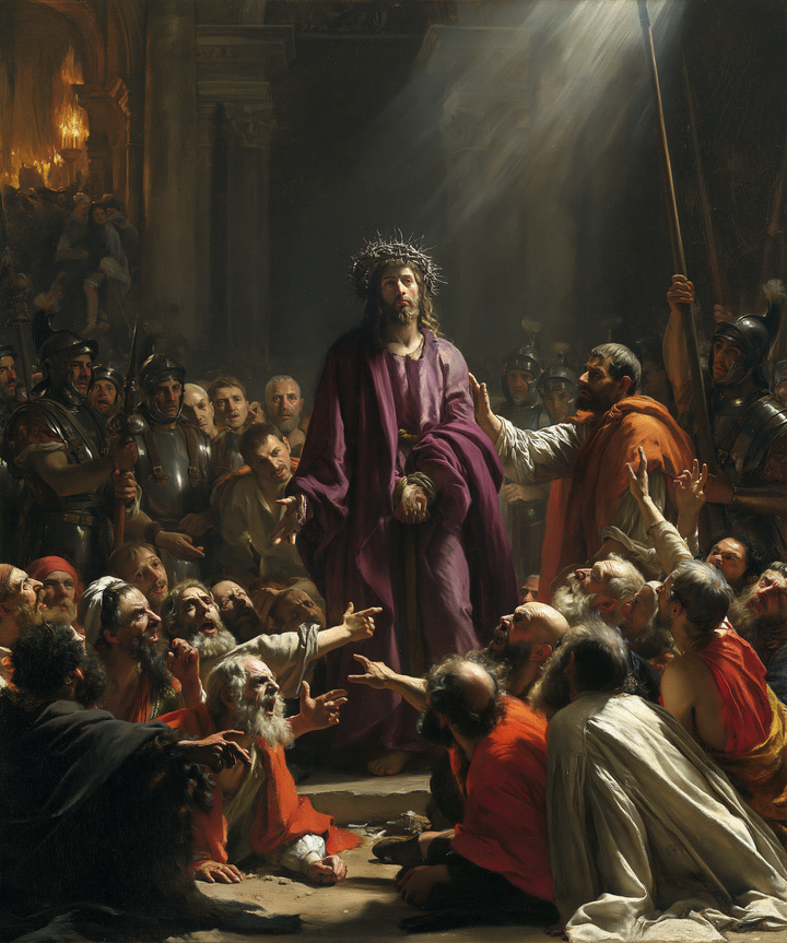Ecce Homo — Le Rayon sur la marche des suppliants