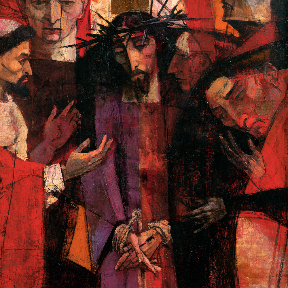 Ecce Homo — Expressionniste · Carré n° 1 — art chrétien
