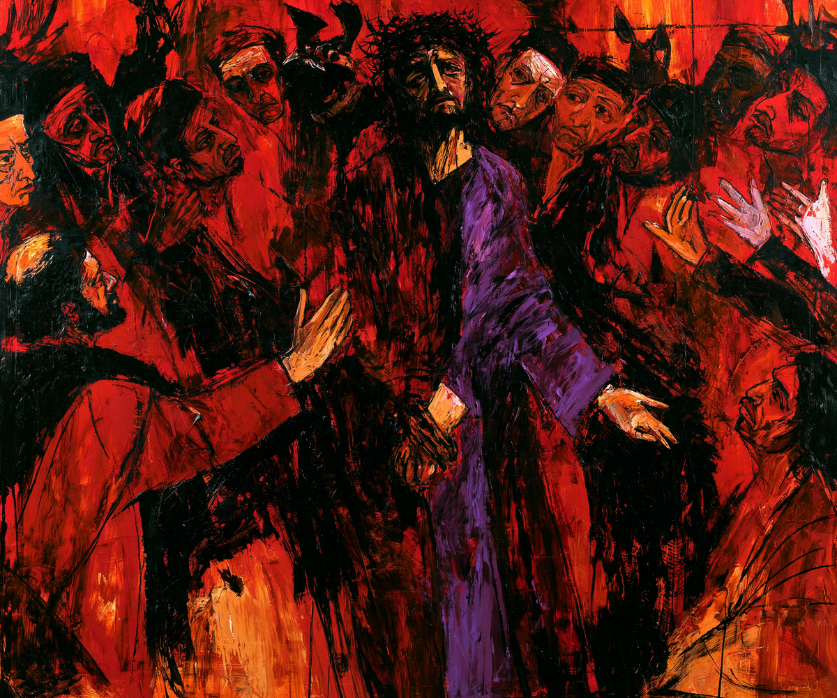 Ecce Homo — La Pourpre dans la déchirure rouge