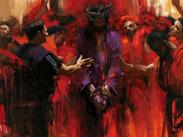 Ecce Homo — La Tête baissée dans les coulées de feu