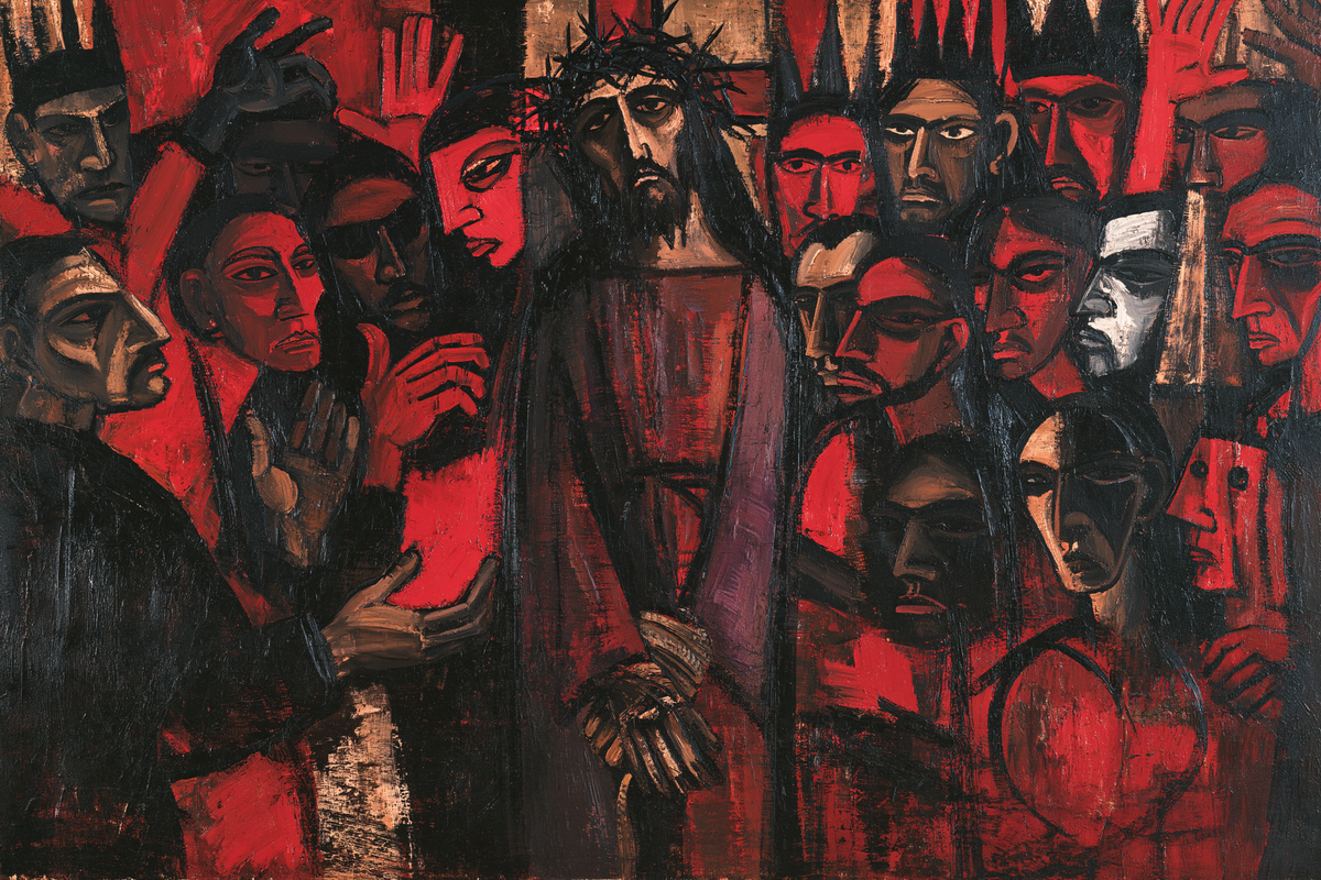 Ecce Homo — Les Poignets dans la mosaïque des visages