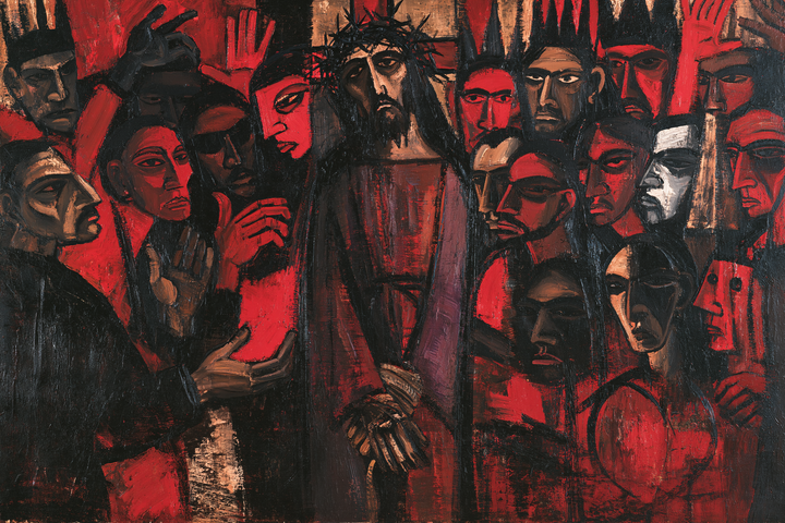 Ecce Homo — Les Poignets dans la mosaïque des visages