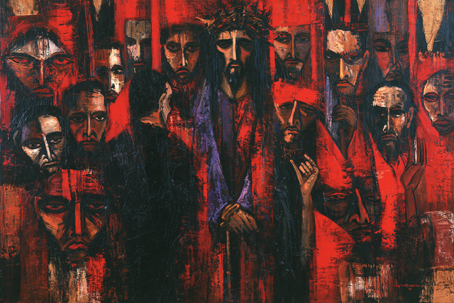 Ecce Homo — La Pourpre dans les stries du rouge