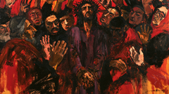Ecce Homo — Les Mains captives dans le cri rouge