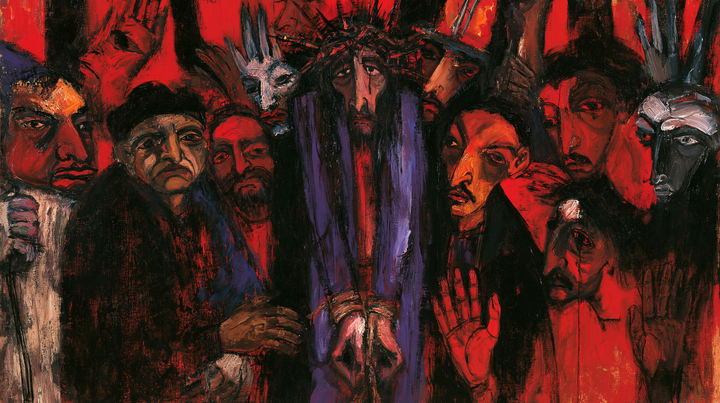 Ecce Homo — La Silhouette étirée sous les épines noires