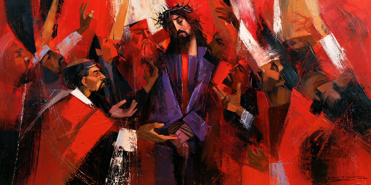Ecce Homo — La Pourpre parmi les éclats blancs