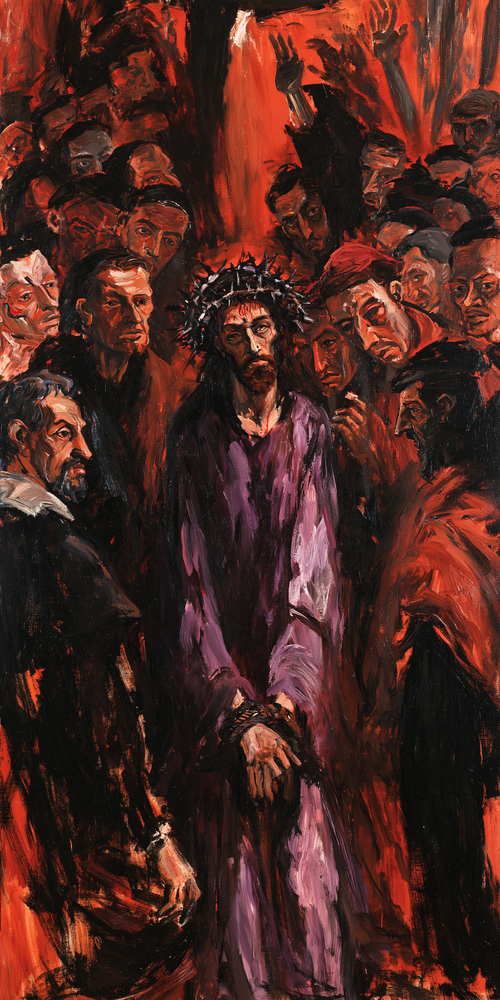 Ecce Homo — Expressionniste · Portrait n° 1 — art chrétien