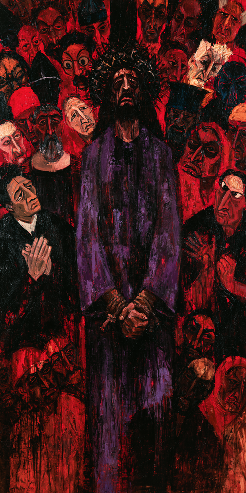 Ecce Homo — Expressionniste · Portrait n° 3 — art chrétien
