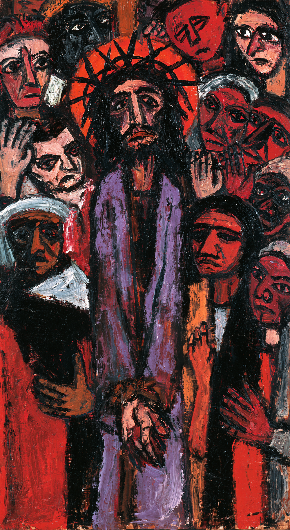 Ecce Homo — Expressionniste · Portrait n° 7 — art chrétien