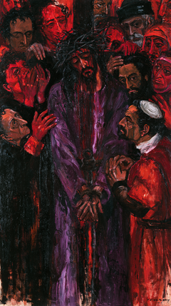 Ecce Homo — La Pourpre auprès de la coiffe blanche