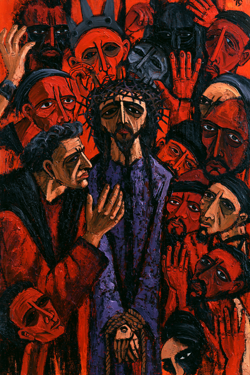 Ecce Homo — Expressionniste · Portrait n° 14 — art chrétien