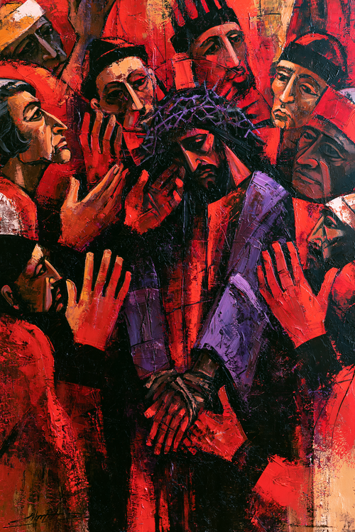 Ecce Homo — Expressionniste · Portrait n° 15 — art chrétien