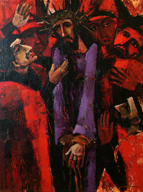 Ecce Homo — Expressionniste · Portrait n° 18 — art chrétien