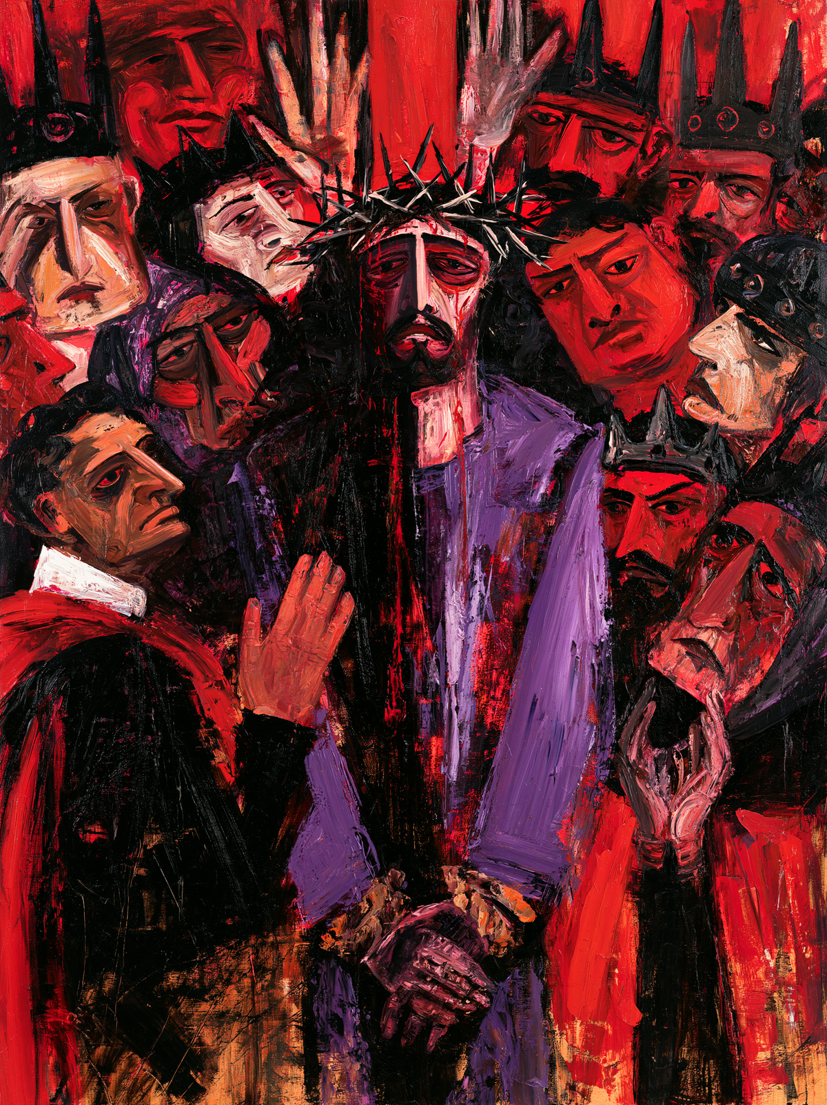 Ecce Homo — Le Lien noir sous les manches violettes
