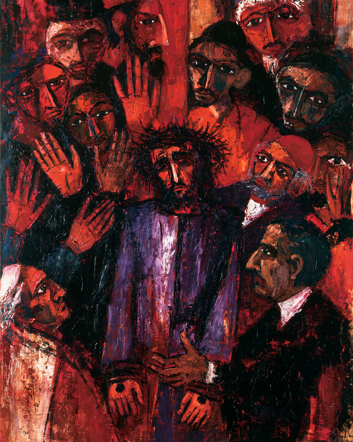 Ecce Homo — Le Captif dans la matière rouge et blanche