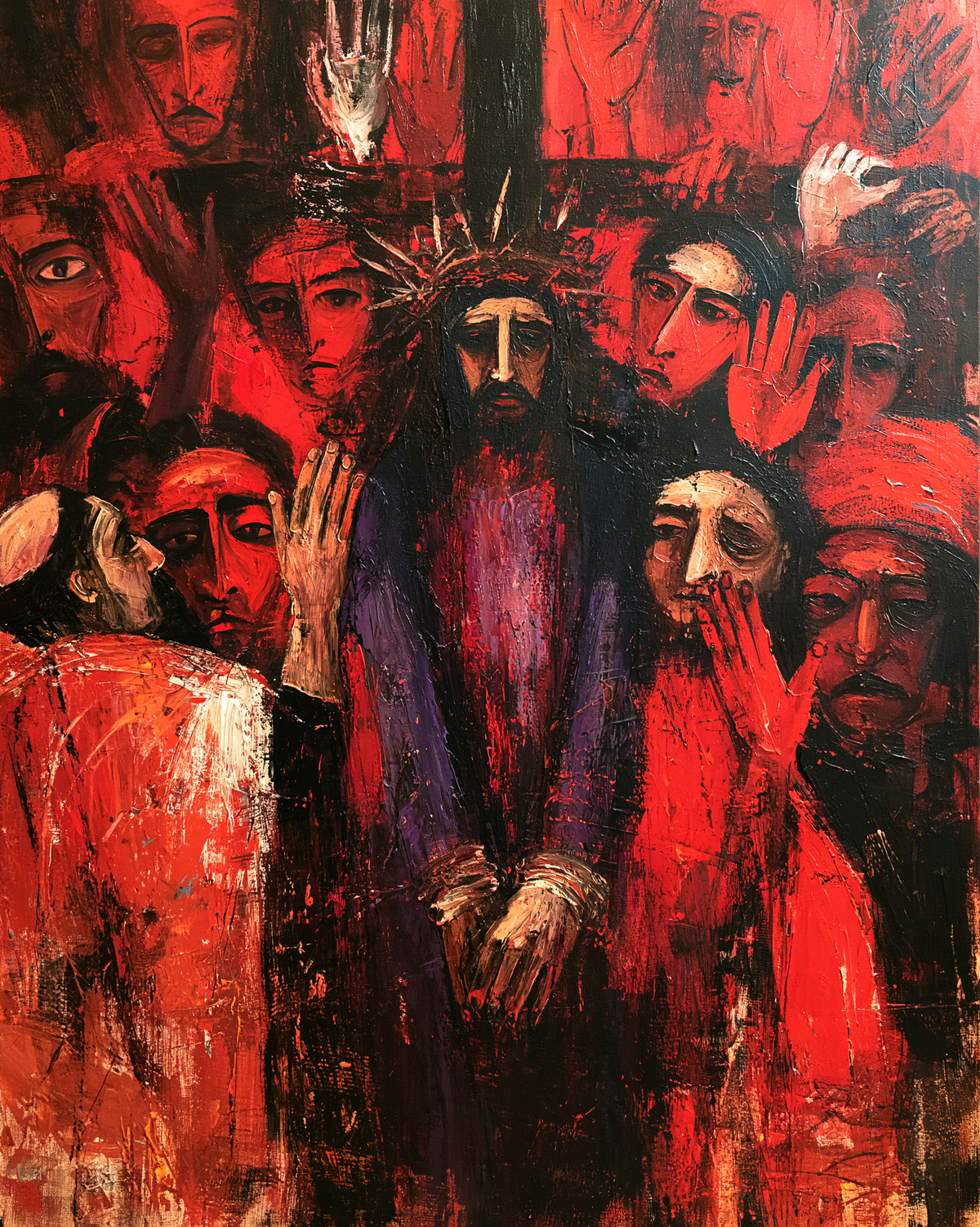 Ecce Homo — Les Mains claires au bas du tumulte