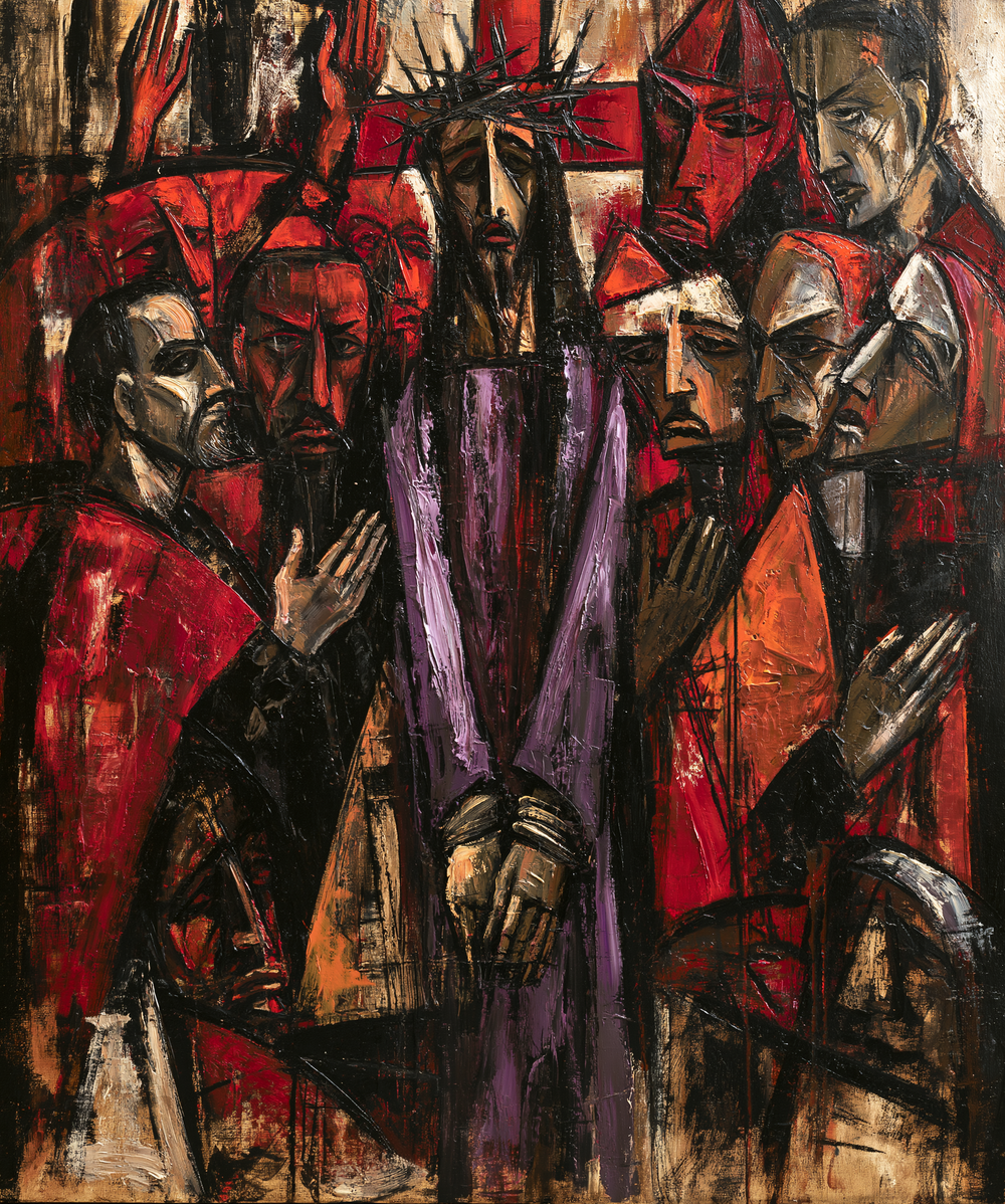 Ecce Homo — Expressionniste · Portrait n° 25 — art chrétien