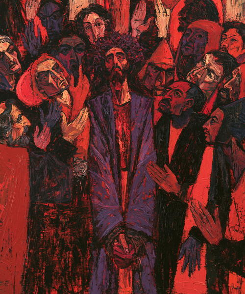 Ecce Homo — Expressionniste · Portrait n° 27 — art chrétien