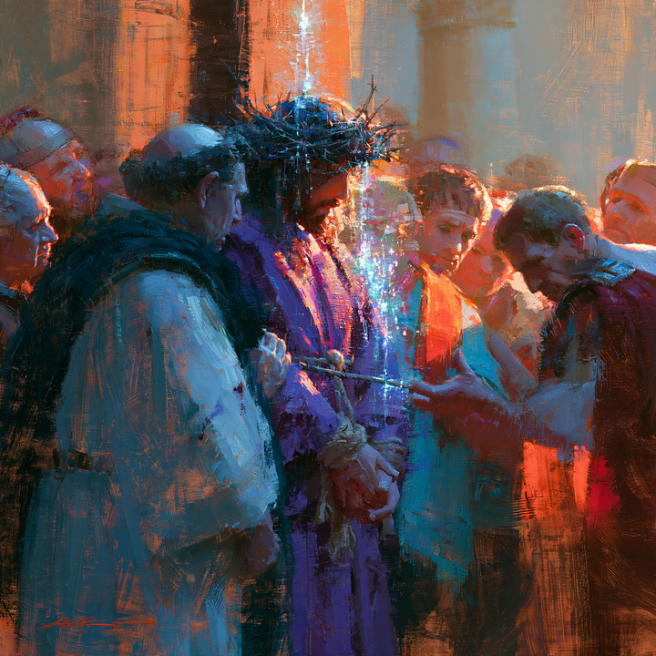 Ecce Homo — La Pourpre entre deux rives bleues