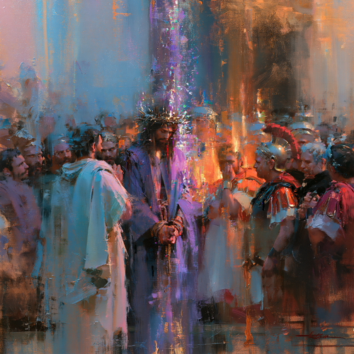Ecce Homo — Impressionniste · Carré n° 3 — art chrétien