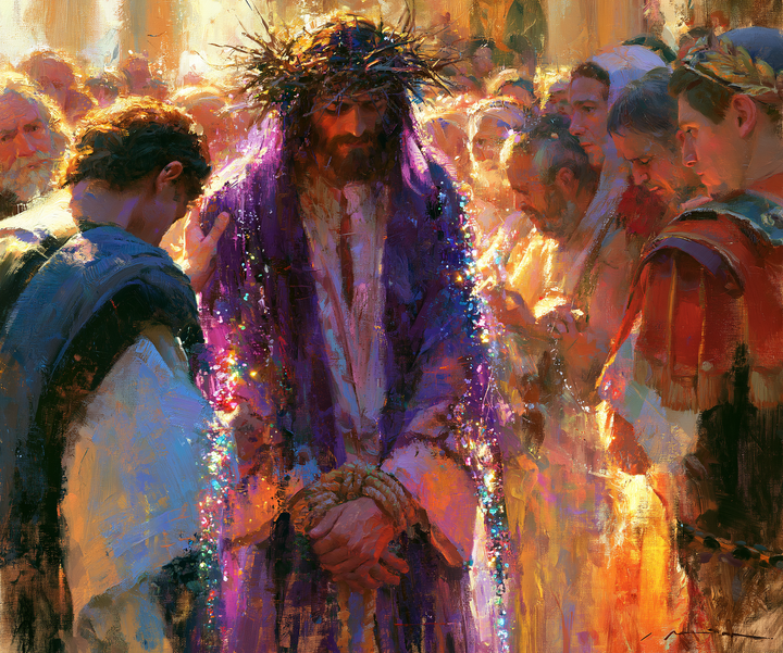 Ecce Homo — Les Épines sous la gerbe solaire