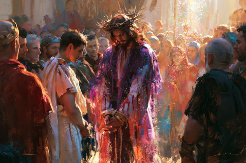 Ecce Homo — Impressionniste · Paysage n° 14 — art chrétien