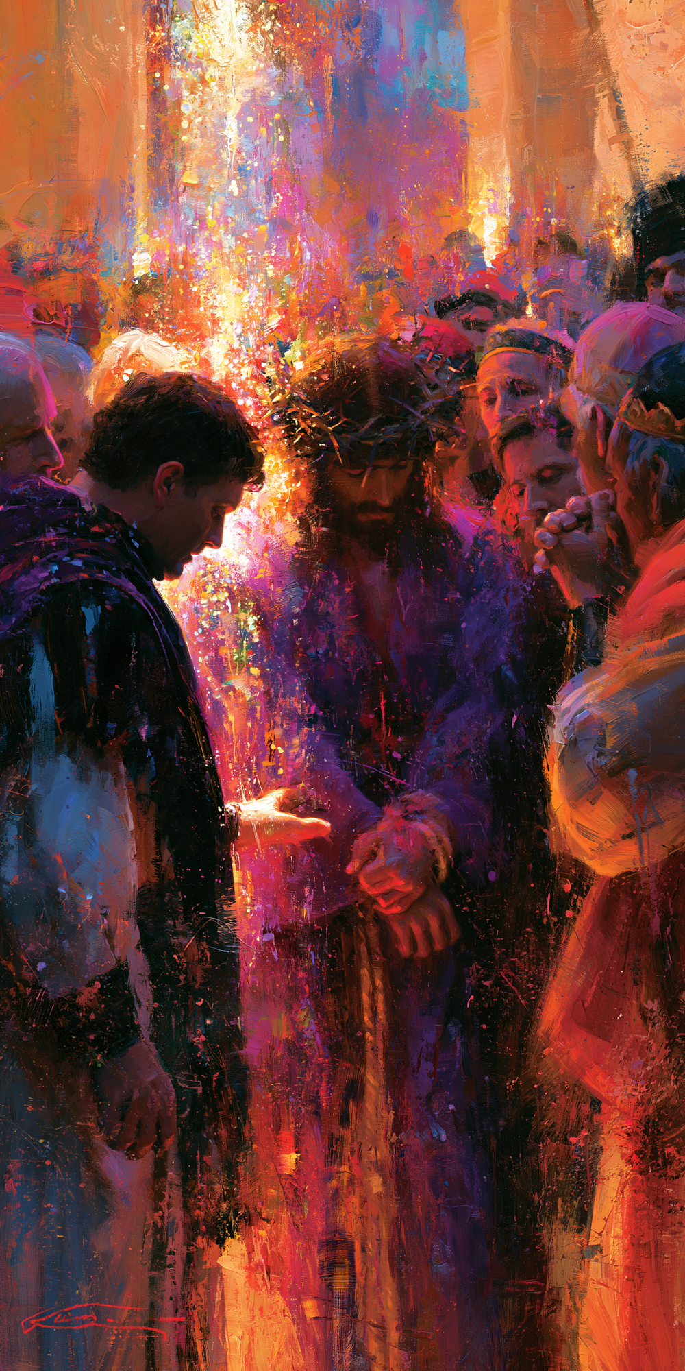 Ecce Homo — Impressionniste · Portrait n° 3 — art chrétien