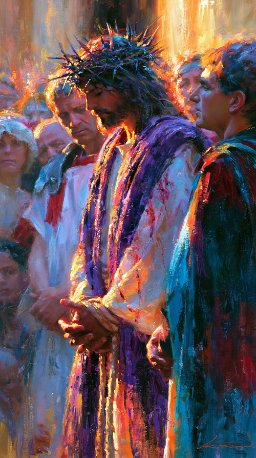 Ecce Homo — Impressionniste · Portrait n° 6 — art chrétien