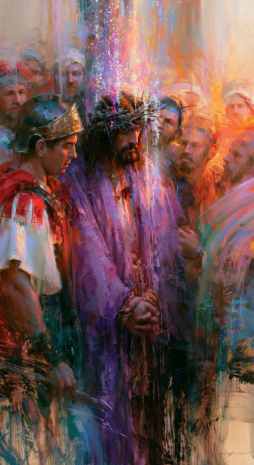 Ecce Homo — Impressionniste · Portrait n° 9 — art chrétien