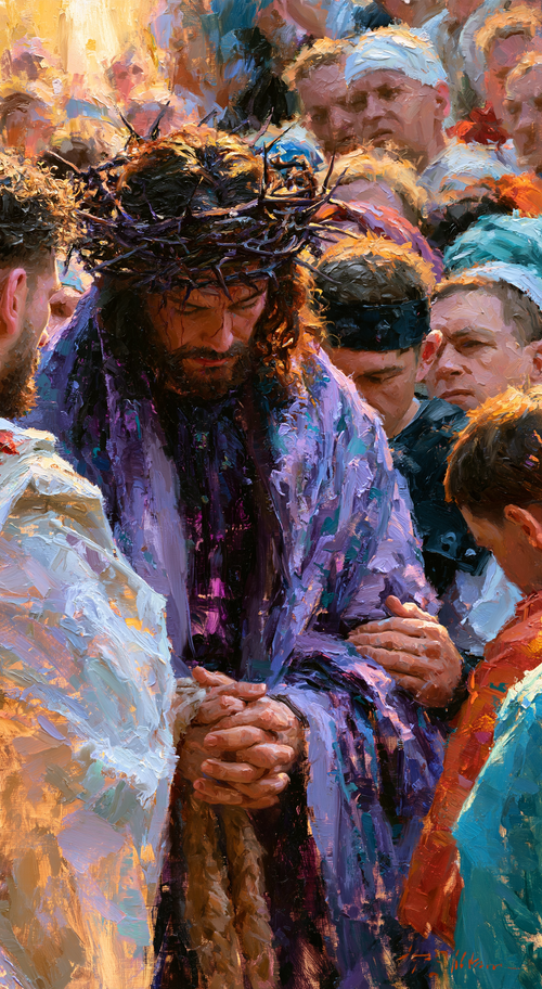 Ecce Homo — Impressionniste · Portrait n° 11 — art chrétien