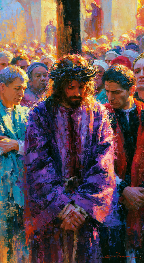 Ecce Homo — Impressionniste · Portrait n° 12 — art chrétien