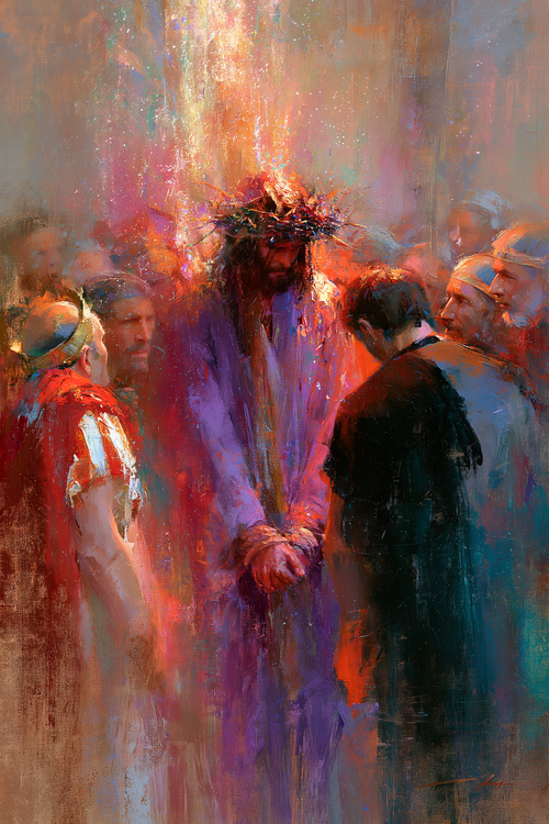 Ecce Homo — Impressionniste · Portrait n° 14 — art chrétien