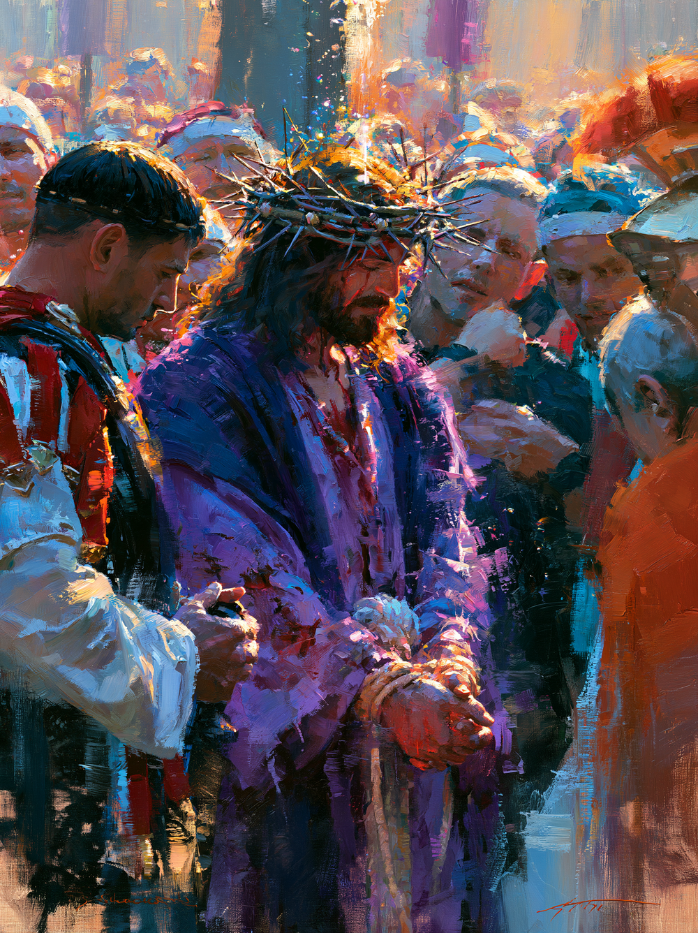 Ecce Homo — Impressionniste · Portrait n° 18 — art chrétien