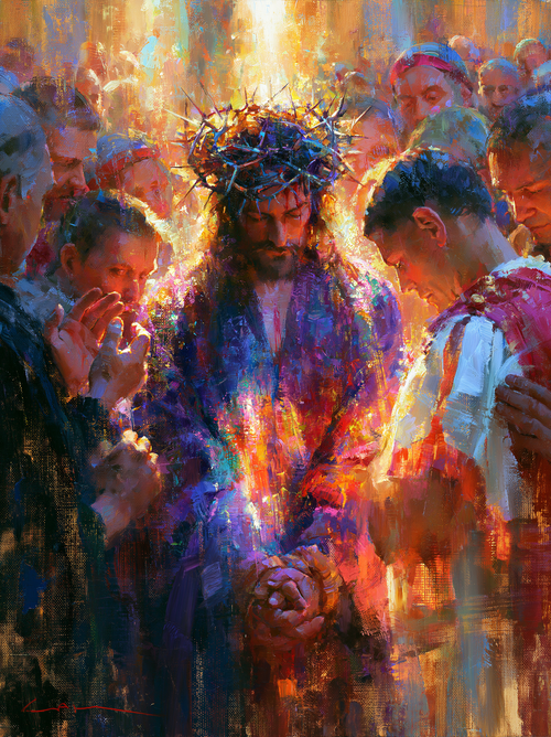 Ecce Homo — Impressionniste · Portrait n° 19 — art chrétien
