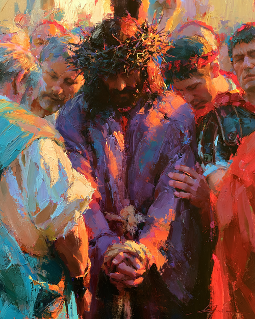 Ecce Homo — Impressionniste · Portrait n° 22 — art chrétien