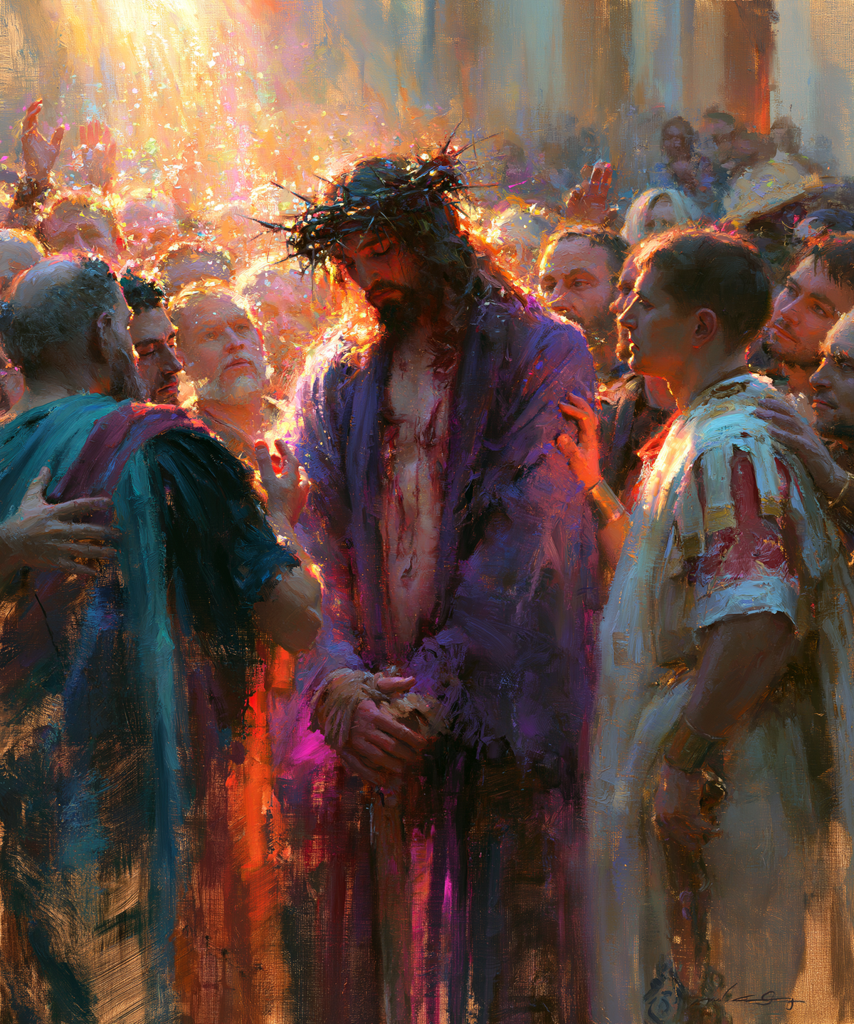Ecce Homo — Impressionniste · Portrait n° 26 — art chrétien