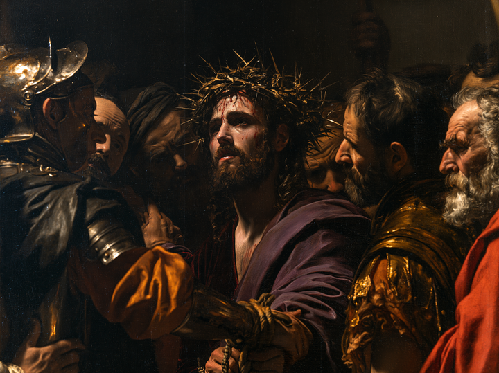 Ecce Homo — Noir et or · Paysage n° 9