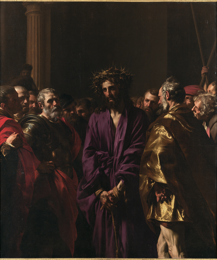 Ecce Homo — La Captivité entre les colonnes du palais